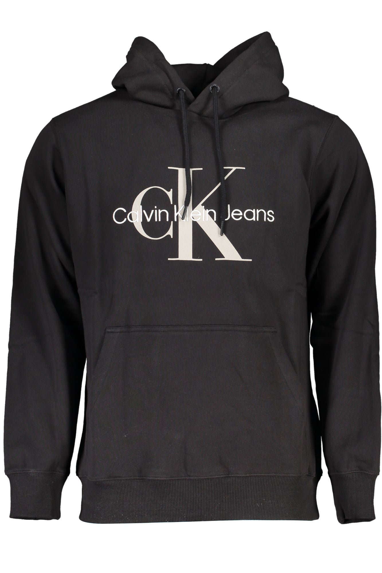 CALVIN KLEIN FELPA SENZA ZIP UOMO NERO