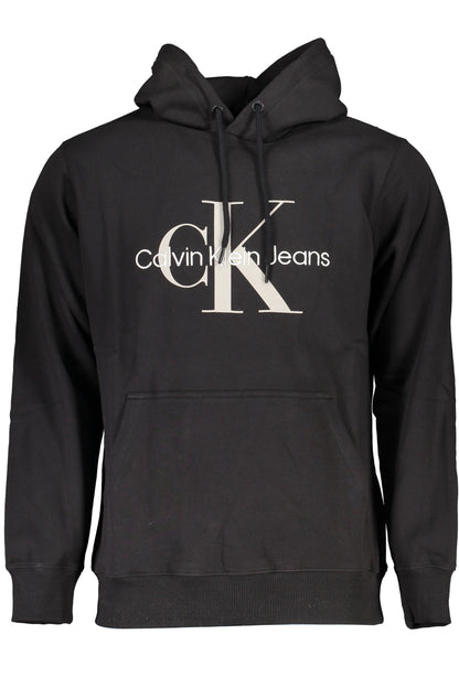 CALVIN KLEIN FELPA SENZA ZIP UOMO NERO