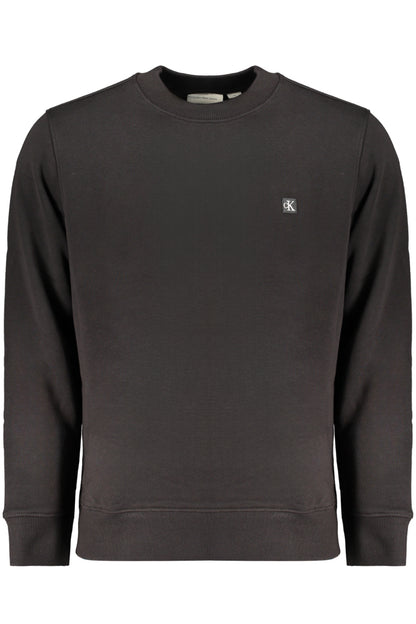 CALVIN KLEIN FELPA SENZA ZIP UOMO NERO