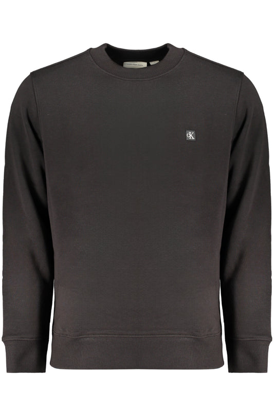 CALVIN KLEIN FELPA SENZA ZIP UOMO NERO