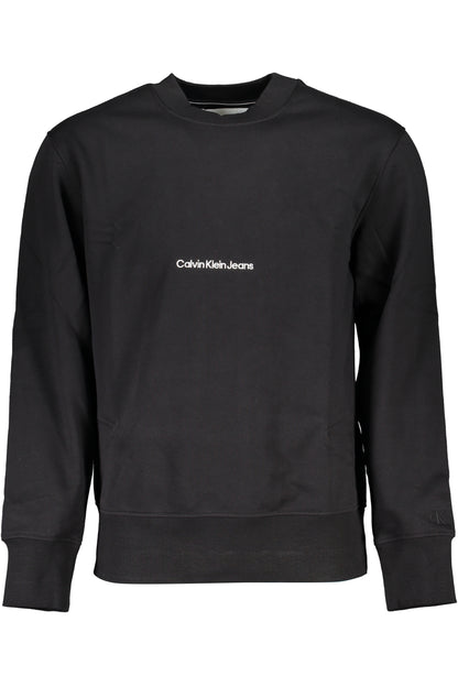 CALVIN KLEIN FELPA SENZA ZIP UOMO NERO