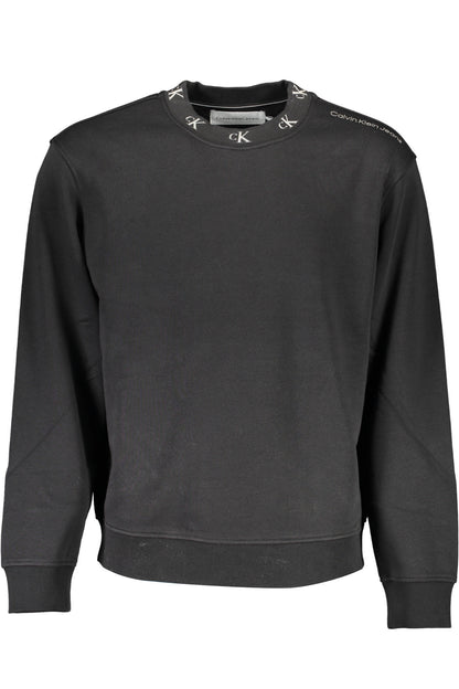 CALVIN KLEIN FELPA SENZA ZIP UOMO NERO