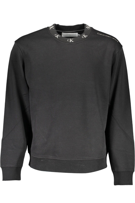 CALVIN KLEIN FELPA SENZA ZIP UOMO NERO