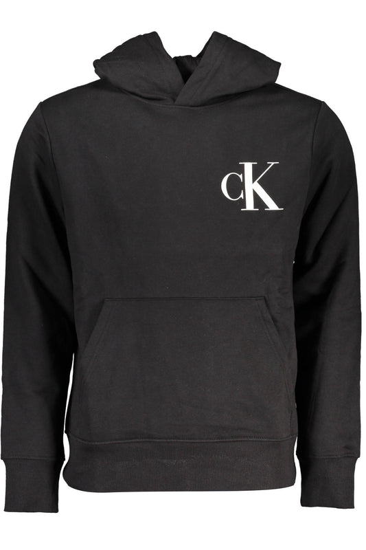 CALVIN KLEIN FELPA SENZA ZIP UOMO NERO
