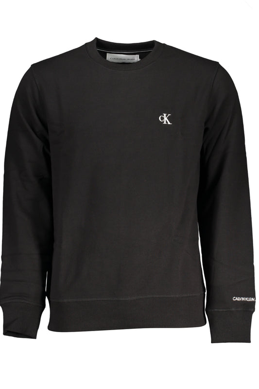 CALVIN KLEIN FELPA SENZA ZIP UOMO NERO