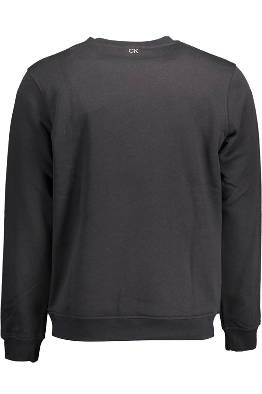 CALVIN KLEIN FELPA SENZA ZIP UOMO NERO