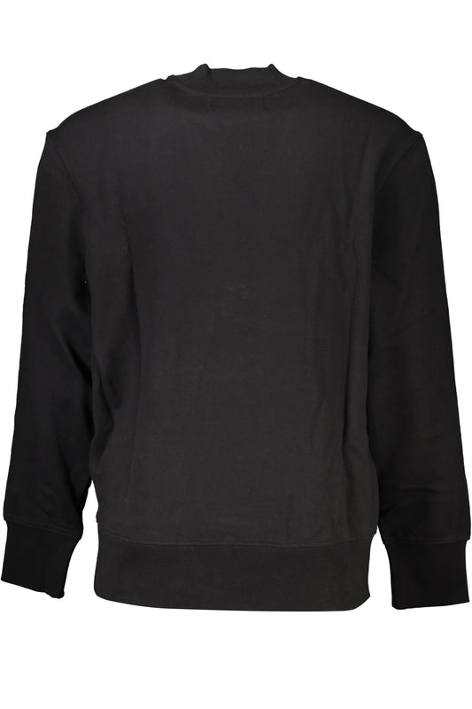 CALVIN KLEIN FELPA SENZA ZIP UOMO NERO