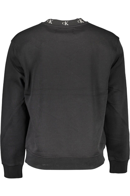 CALVIN KLEIN FELPA SENZA ZIP UOMO NERO