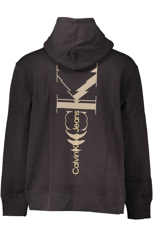 CALVIN KLEIN FELPA SENZA ZIP UOMO NERO