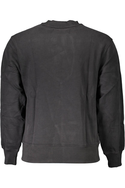 CALVIN KLEIN FELPA SENZA ZIP UOMO NERO