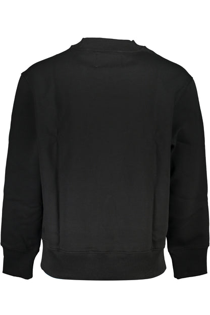 CALVIN KLEIN FELPA SENZA ZIP UOMO NERO