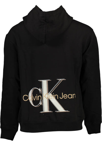 CALVIN KLEIN FELPA SENZA ZIP UOMO NERO