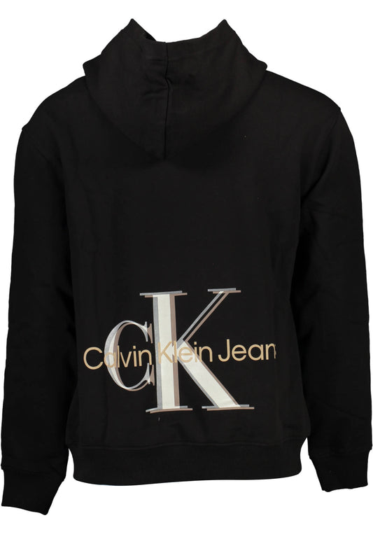 CALVIN KLEIN FELPA SENZA ZIP UOMO NERO