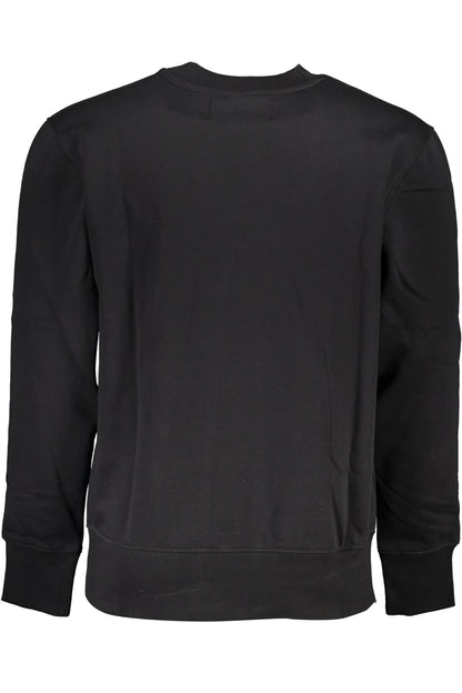 CALVIN KLEIN FELPA SENZA ZIP UOMO NERO
