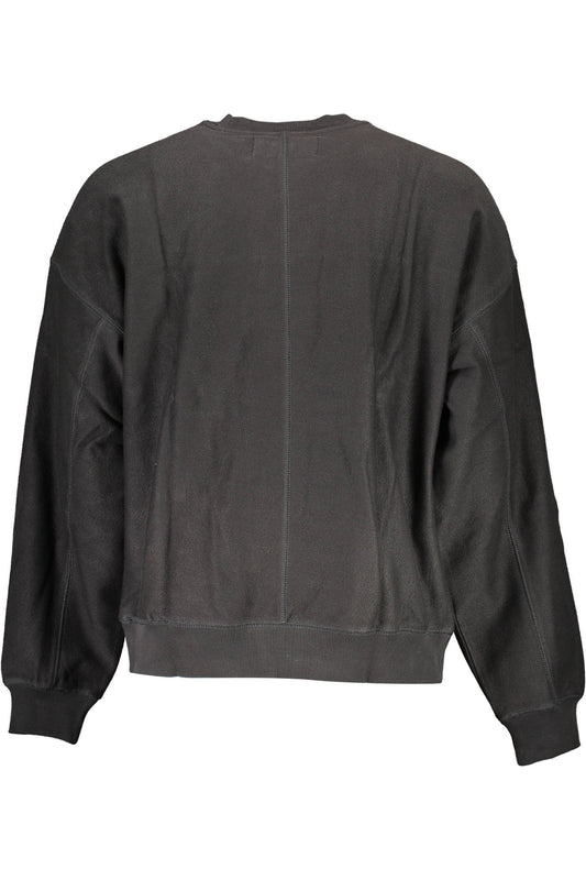 CALVIN KLEIN FELPA SENZA ZIP UOMO NERO