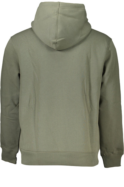 CALVIN KLEIN FELPA SENZA ZIP UOMO VERDE