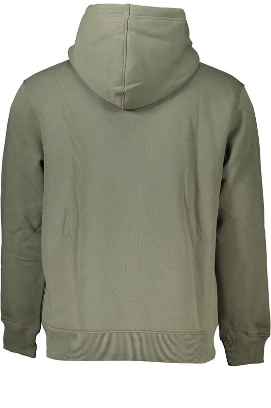 CALVIN KLEIN FELPA SENZA ZIP UOMO VERDE