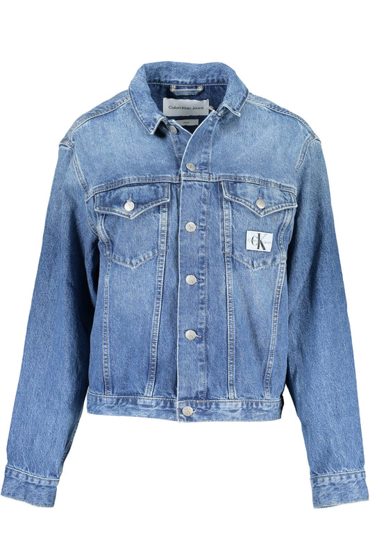 CALVIN KLEIN GIACCA SPORTIVA DONNA AZZURRO