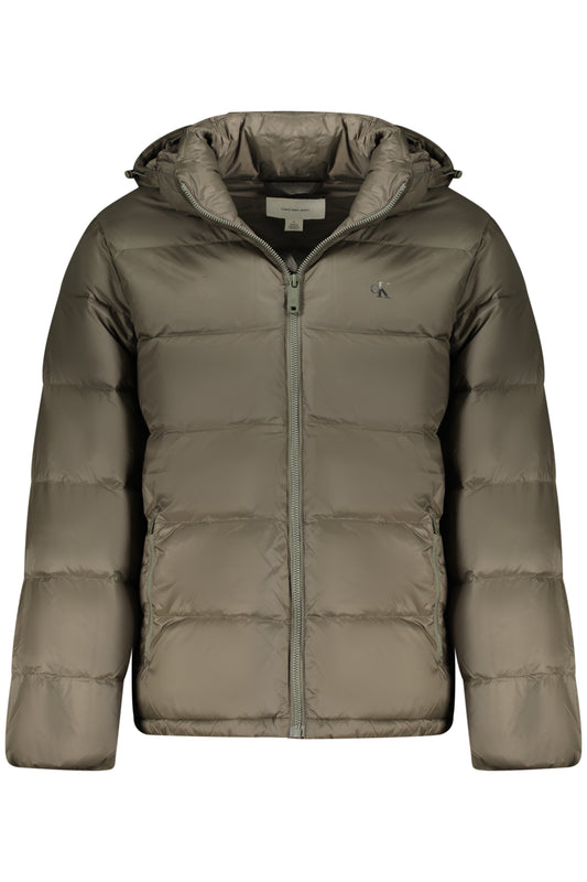 CALVIN KLEIN GIUBBOTTO UOMO MARRONE