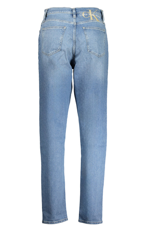 CALVIN KLEIN JEANS DENIM DONNA AZZURRO