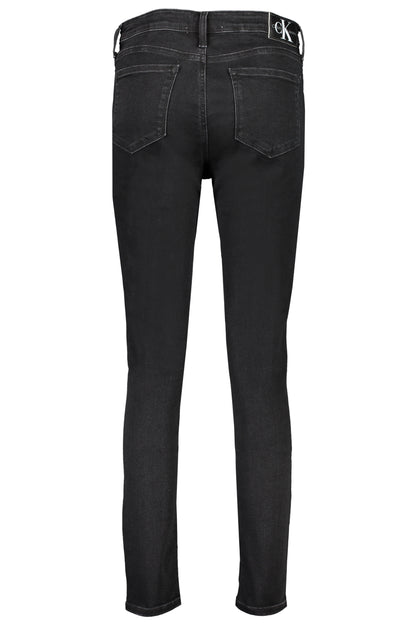 CALVIN KLEIN JEANS DENIM DONNA NERO