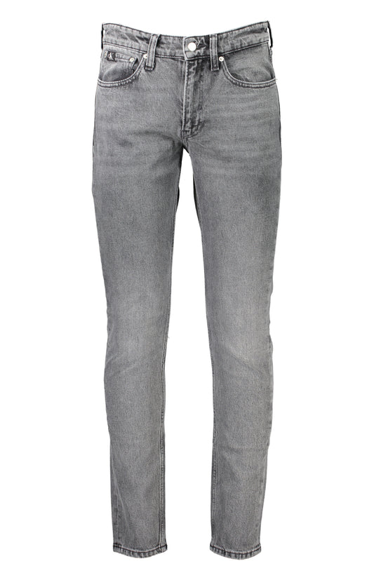 CALVIN KLEIN JEANS DENIM UOMO GRIGIO