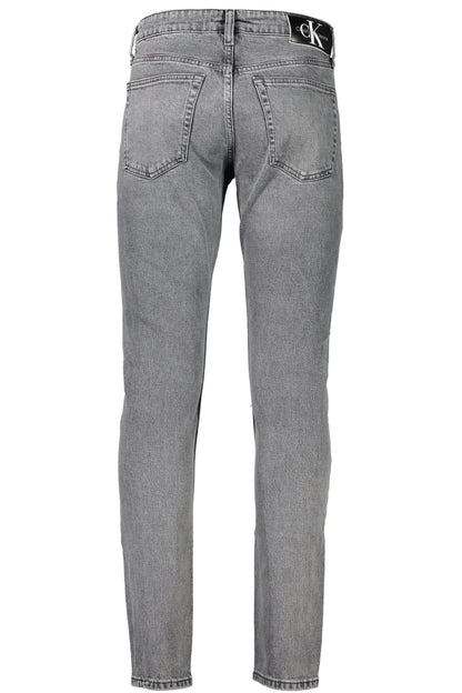 CALVIN KLEIN JEANS DENIM UOMO GRIGIO