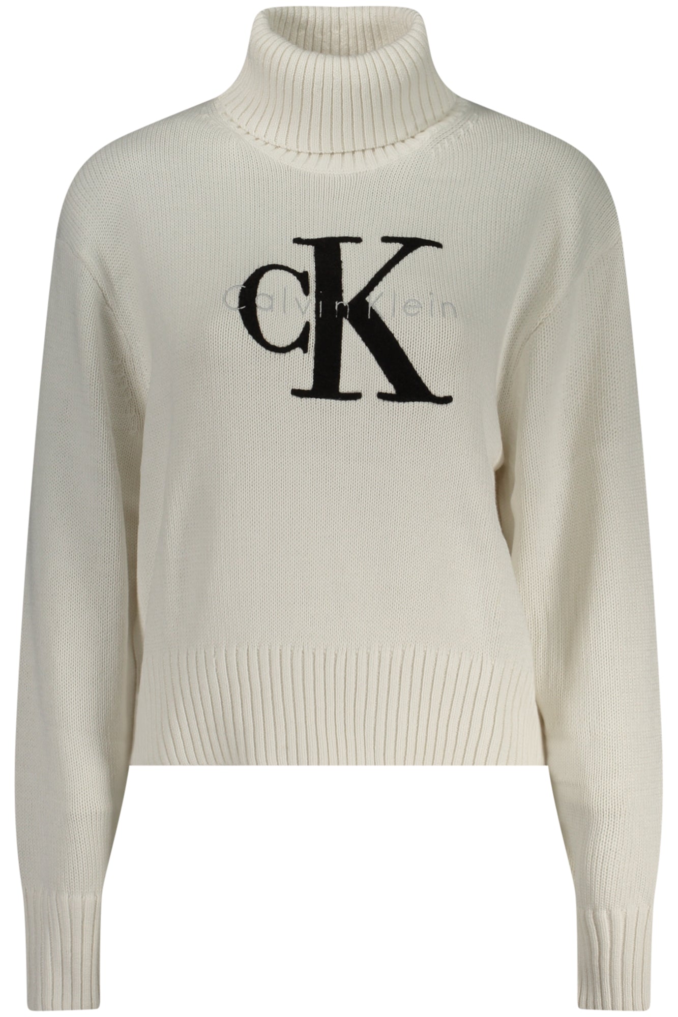 CALVIN KLEIN MAGLIONE DONNA BIANCO