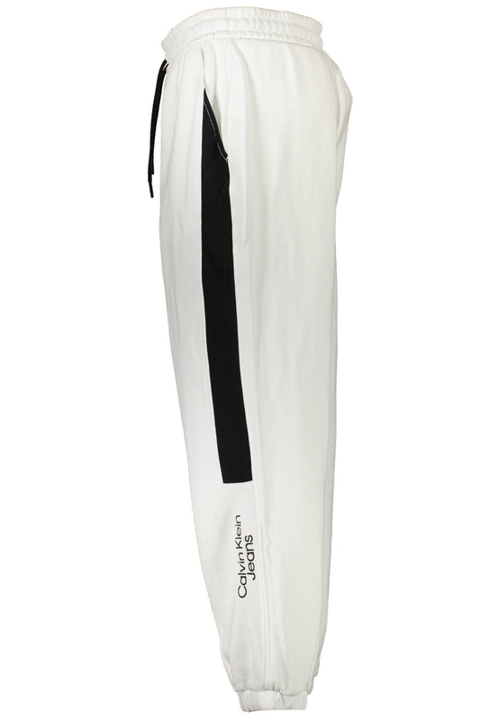 CALVIN KLEIN PANTALONE UOMO BIANCO