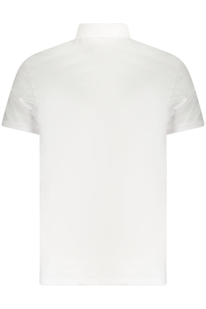 CALVIN KLEIN POLO MANICHE CORTE UOMO BIANCO
