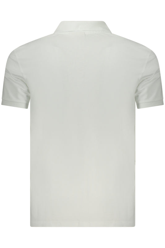 CALVIN KLEIN POLO MANICHE CORTE UOMO BIANCO