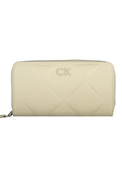 CALVIN KLEIN PORTAFOGLIO DONNA BEIGE