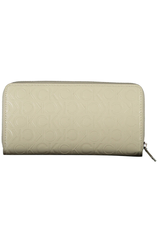 CALVIN KLEIN PORTAFOGLIO DONNA BEIGE