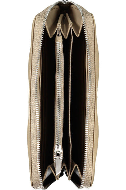 CALVIN KLEIN PORTAFOGLIO DONNA BEIGE