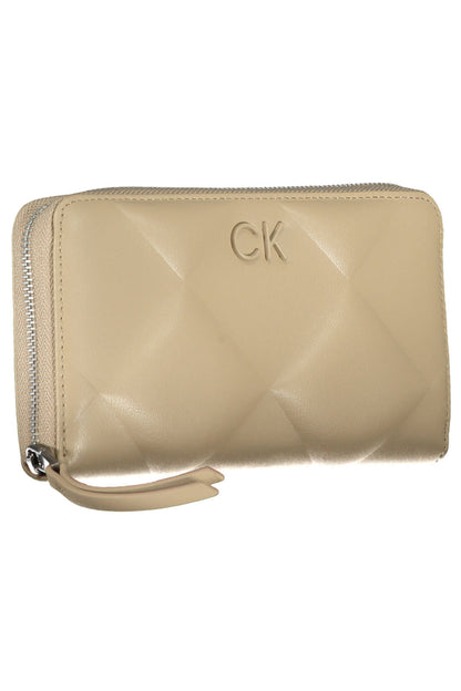 CALVIN KLEIN PORTAFOGLIO DONNA BEIGE