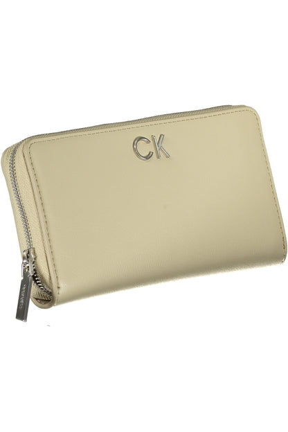 CALVIN KLEIN PORTAFOGLIO DONNA BEIGE