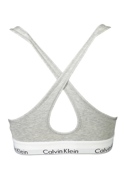 CALVIN KLEIN REGGISENO A BALCONCINO DONNA GRIGIO