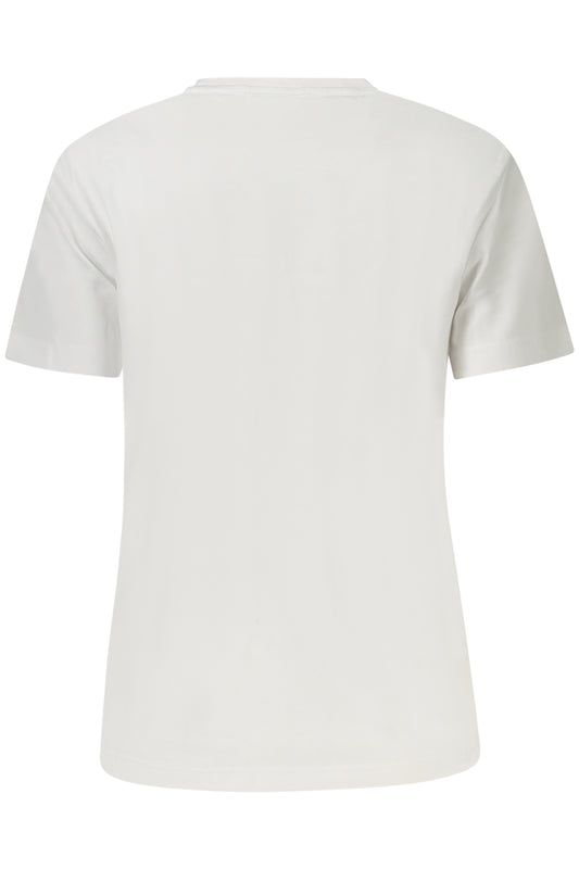 CALVIN KLEIN T-SHIRT MANICHE CORTE DONNA BIANCO