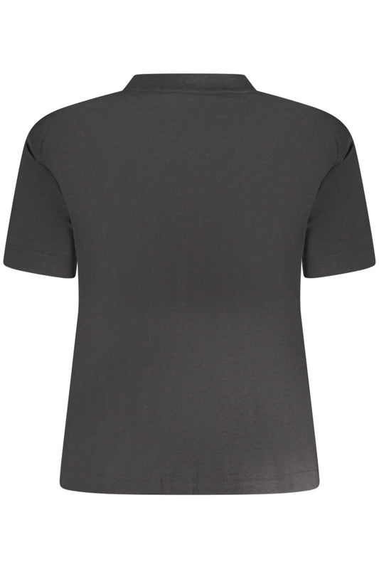 CALVIN KLEIN T-SHIRT MANICHE CORTE DONNA NERO