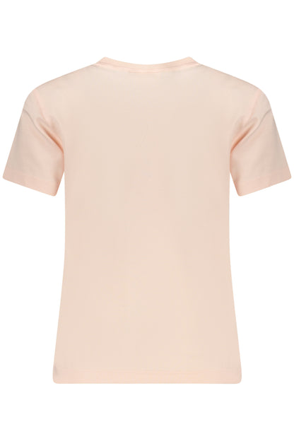 CALVIN KLEIN T-SHIRT MANICHE CORTE DONNA ROSA