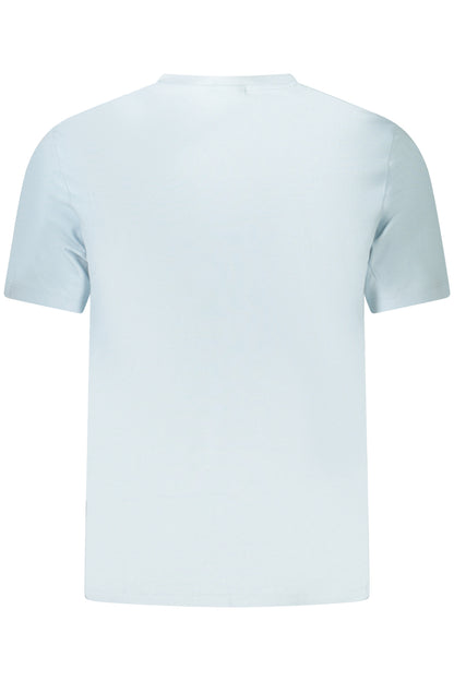 CALVIN KLEIN T-SHIRT MANICHE CORTE UOMO AZZURRO