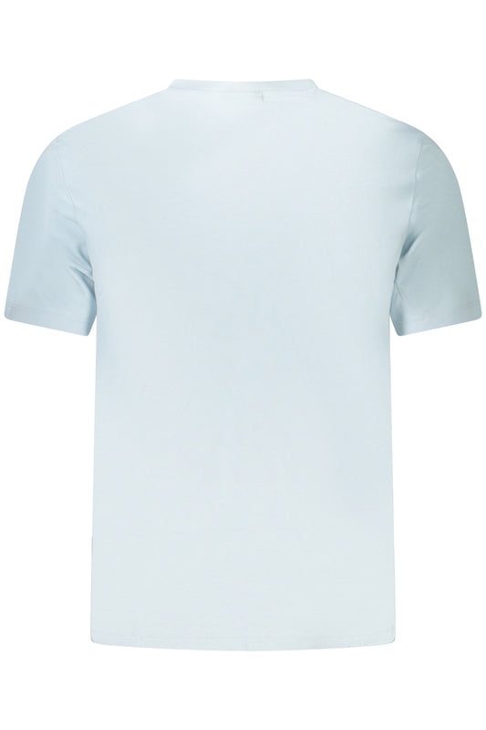 CALVIN KLEIN T-SHIRT MANICHE CORTE UOMO AZZURRO