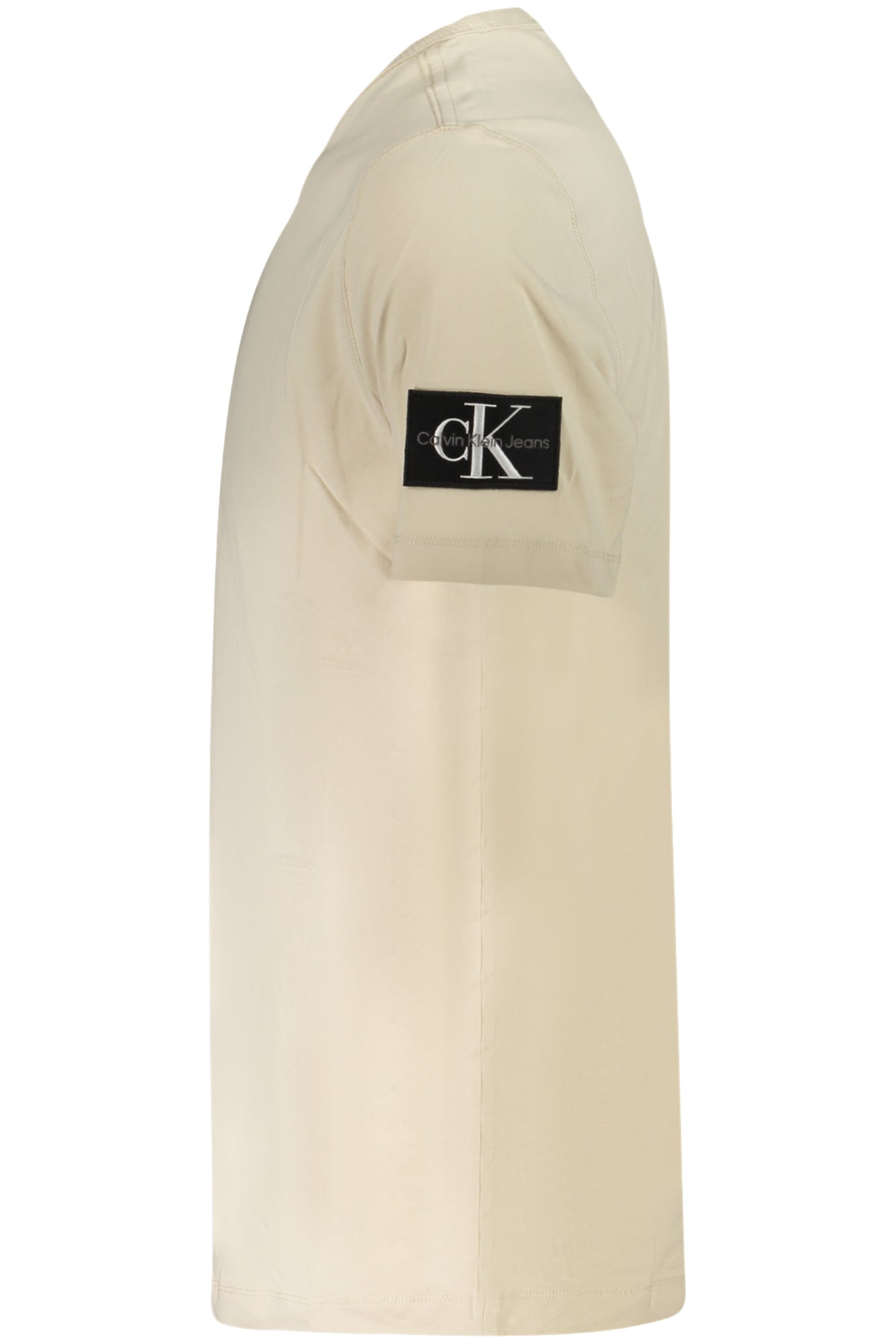 CALVIN KLEIN T-SHIRT MANICHE CORTE UOMO BEIGE