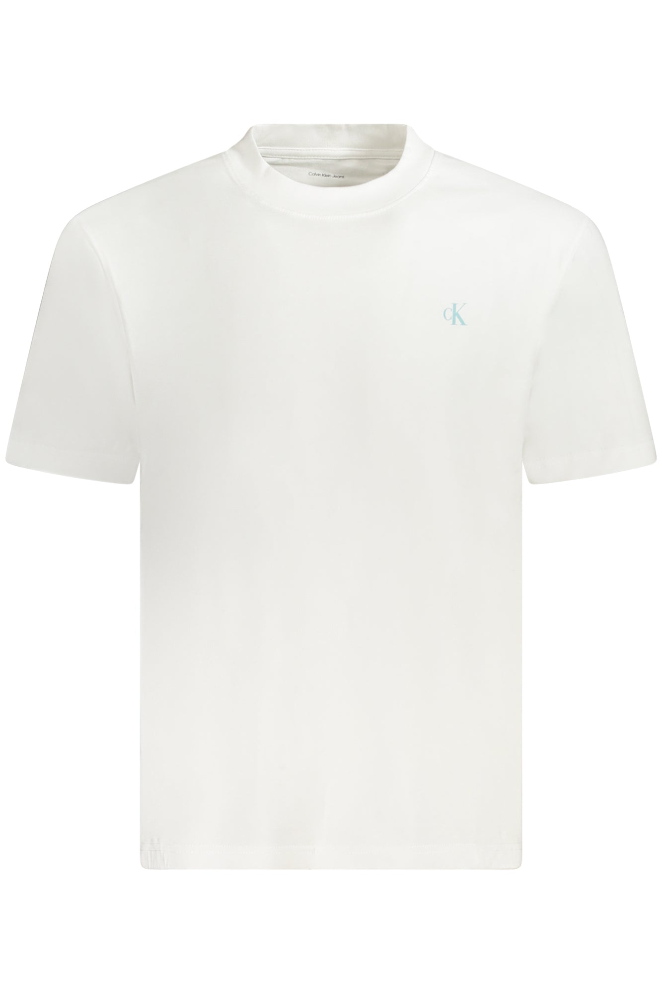 CALVIN KLEIN T-SHIRT MANICHE CORTE UOMO BIANCO