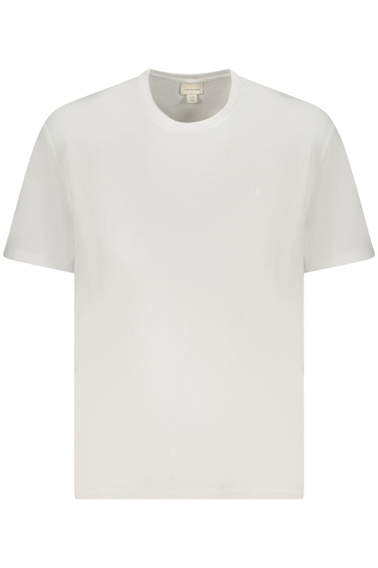 CALVIN KLEIN T-SHIRT MANICHE CORTE UOMO BIANCO