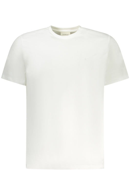 CALVIN KLEIN T-SHIRT MANICHE CORTE UOMO BIANCO
