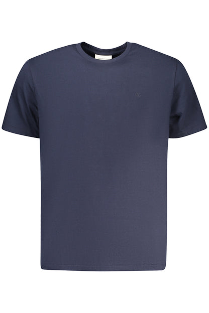 CALVIN KLEIN T-SHIRT MANICHE CORTE UOMO BLU