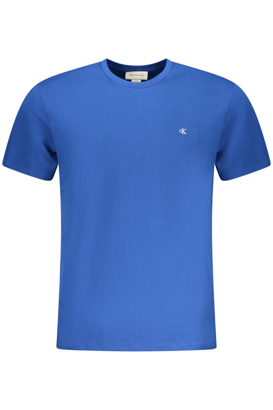 CALVIN KLEIN T-SHIRT MANICHE CORTE UOMO BLU