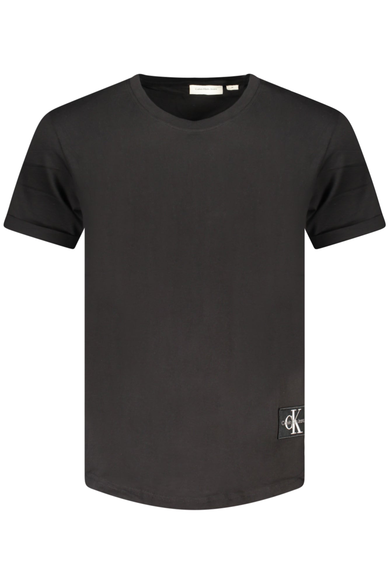 CALVIN KLEIN T-SHIRT MANICHE CORTE UOMO NERO