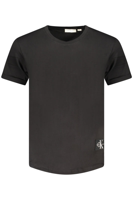 CALVIN KLEIN T-SHIRT MANICHE CORTE UOMO NERO